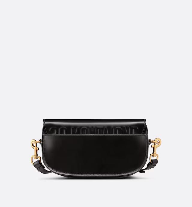 Túi Dior Bobby East-West Bag Black Box Calfskin