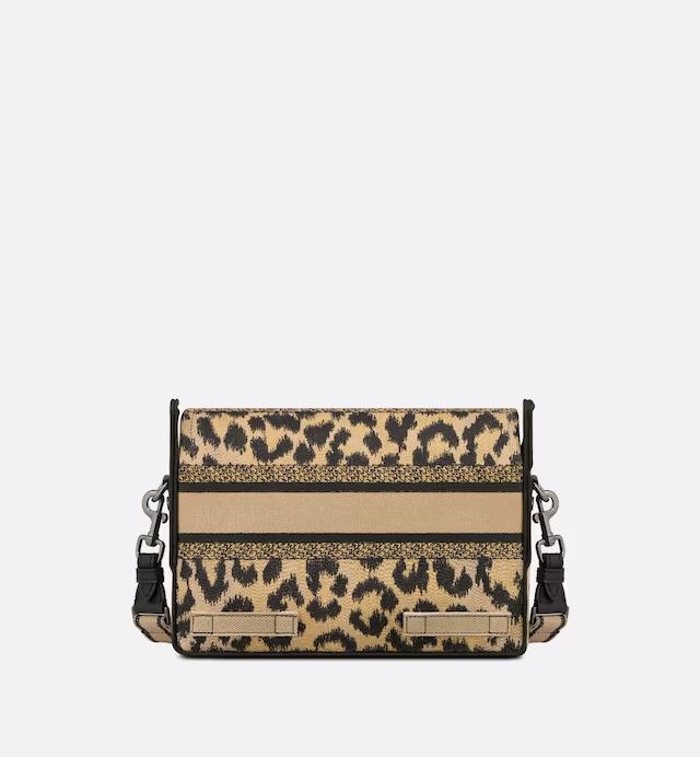 Túi Dior Small Diorcamp Bag Beige Multicolor Mizza Embroidery