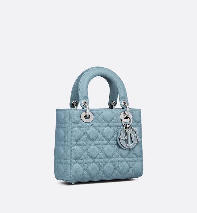 Túi Dior Small Lady Dior Bag Horizon Blue