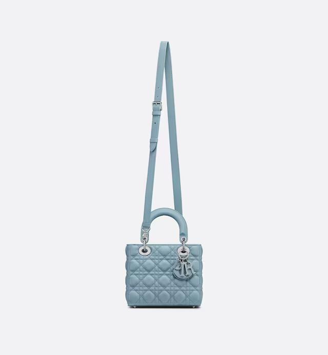 Túi Dior Small Lady Dior Bag Horizon Blue