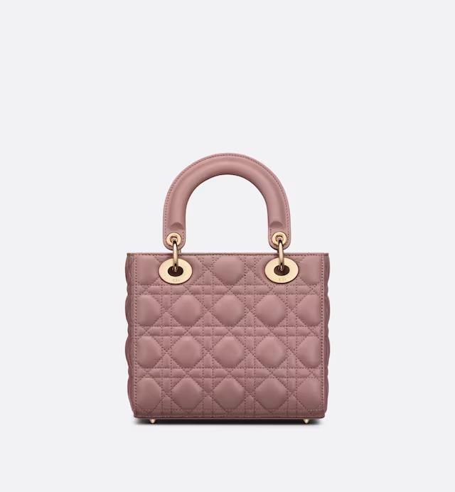 Túi Dior Small Lady Dior My ABCDior Bag Peony Pink