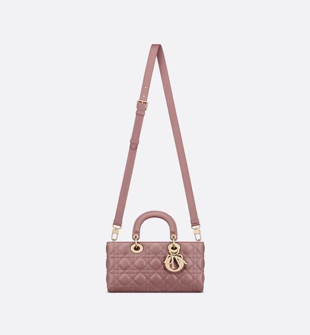 Túi Dior Medium Lady D-Joy Bag Peony Pink