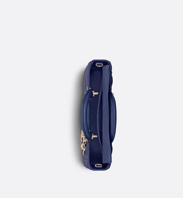 Túi Dior Medium Lady D-Joy Bag Royal Blue