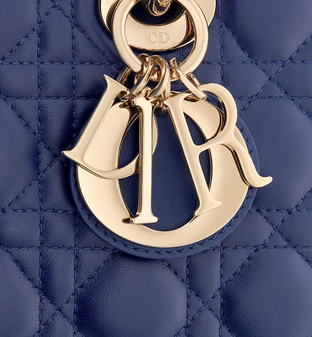 Túi Dior Medium Lady D-Joy Bag Royal Blue