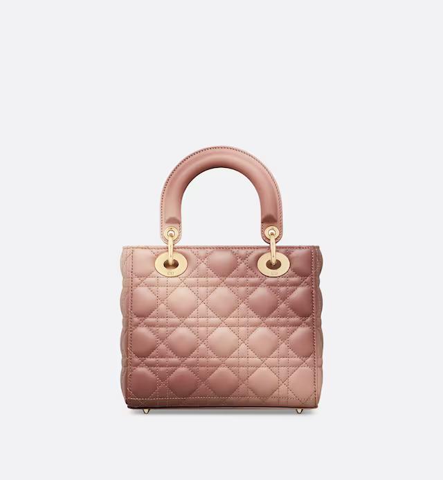 Túi Dior Small Lady My ABCDior Bag Powder Pink Gradient