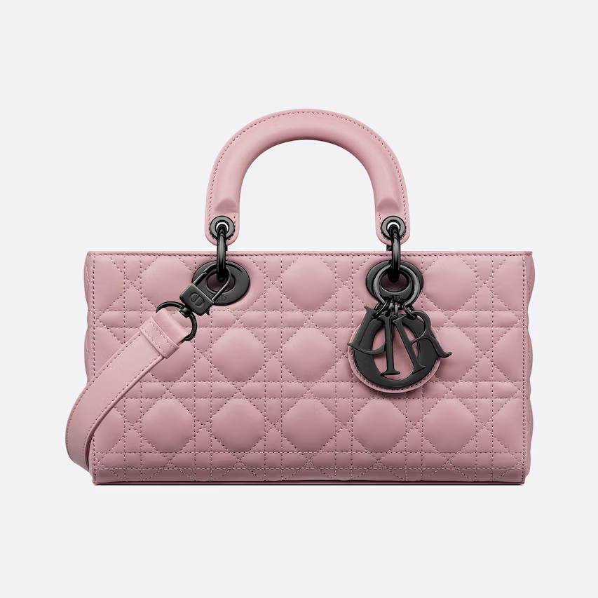 Túi Dior Medium Lady D-Joy Bag Antique Pink