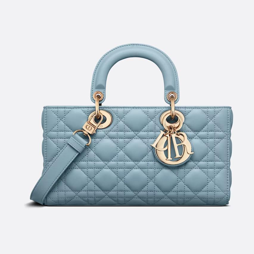 Túi Dior Medium Lady D-Joy Bag Horizon Blue