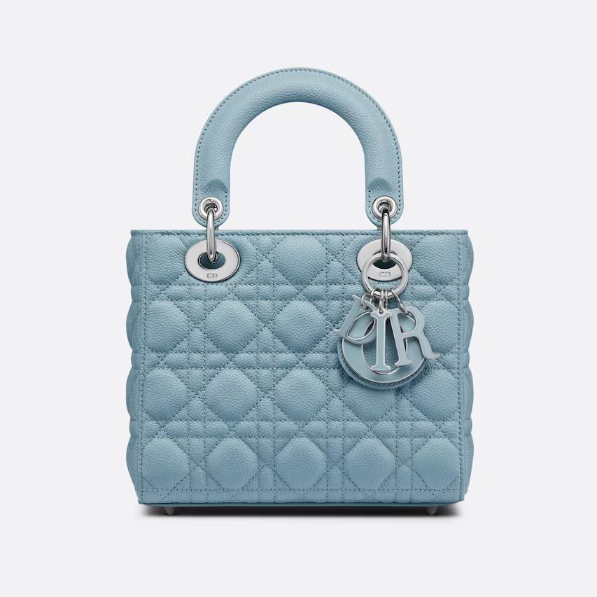 Túi Dior Small Lady Dior Bag Horizon Blue