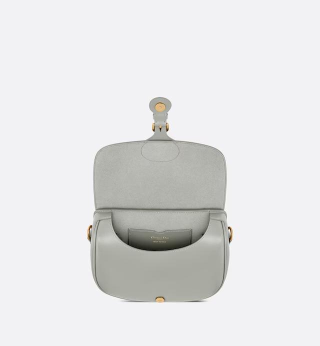 Túi Dior Medium Dior Bobby Bag Stone Gray Box Calfskin