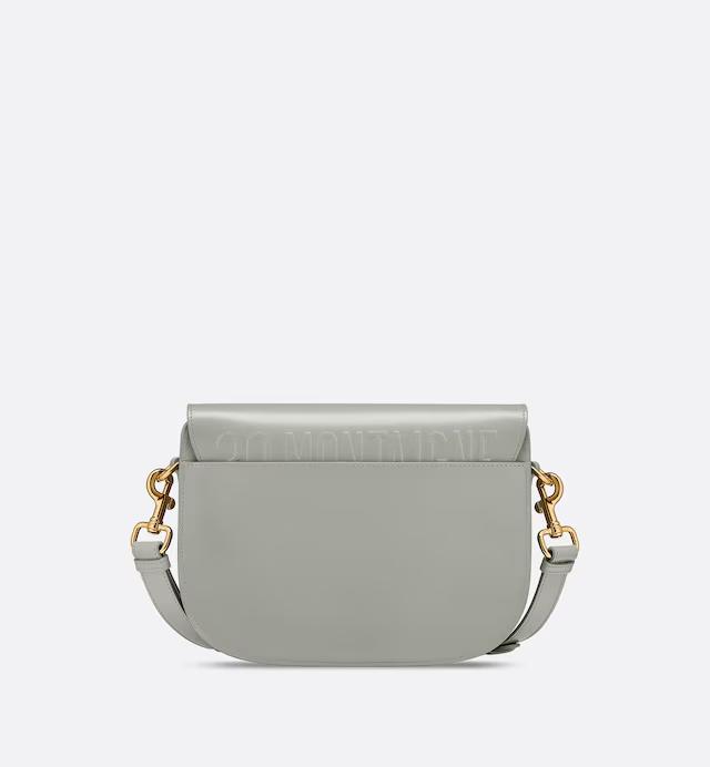 Túi Dior Medium Dior Bobby Bag Stone Gray Box Calfskin