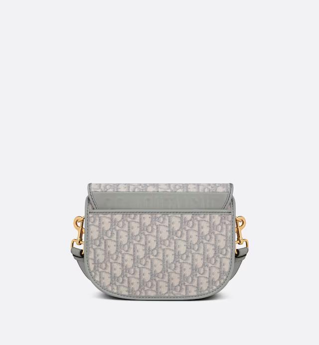 Túi Dior Medium Dior Bobby Bag Gray Dior Oblique Jacquard