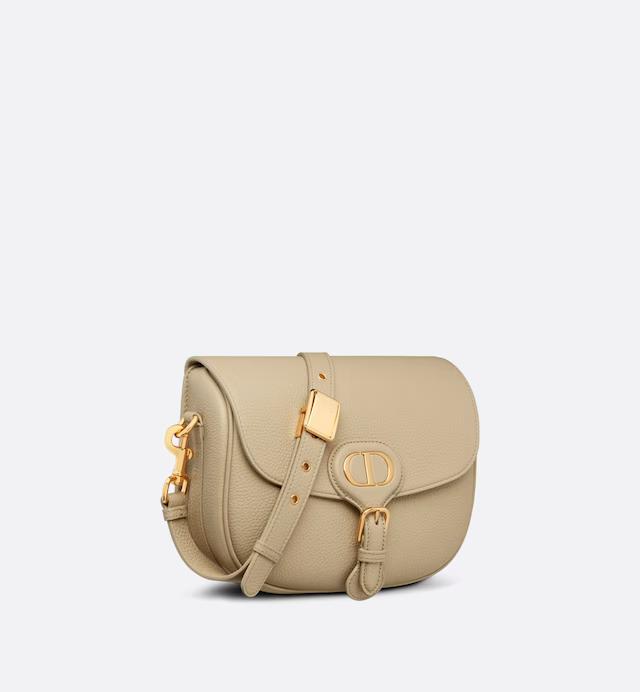 Túi Dior Medium Dior Bobby Bag Beige Grained Calfskin