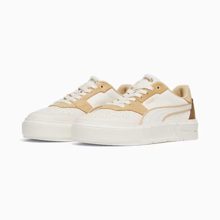 Giày Puma Cali Court Fall Tones Nữ Trắng