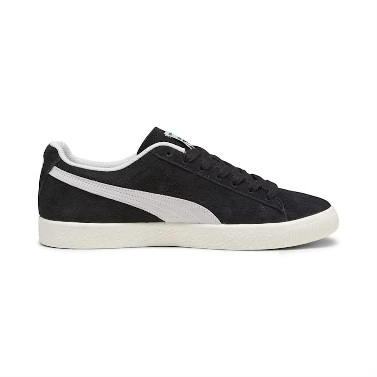 Giày Puma Clyde Hairy Suede Nữ Đen