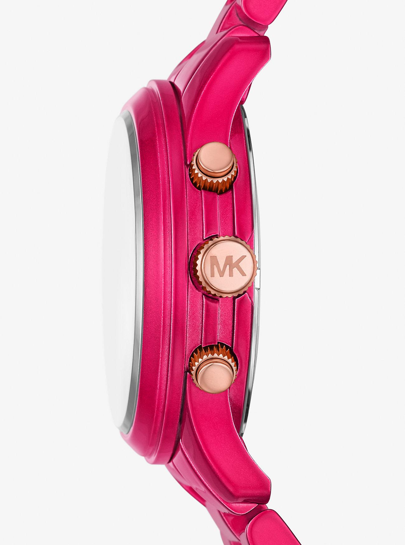 Đồng Hồ Michael Kors Limited-Edition Runway Pink-Tone Watch Nữ Hồng