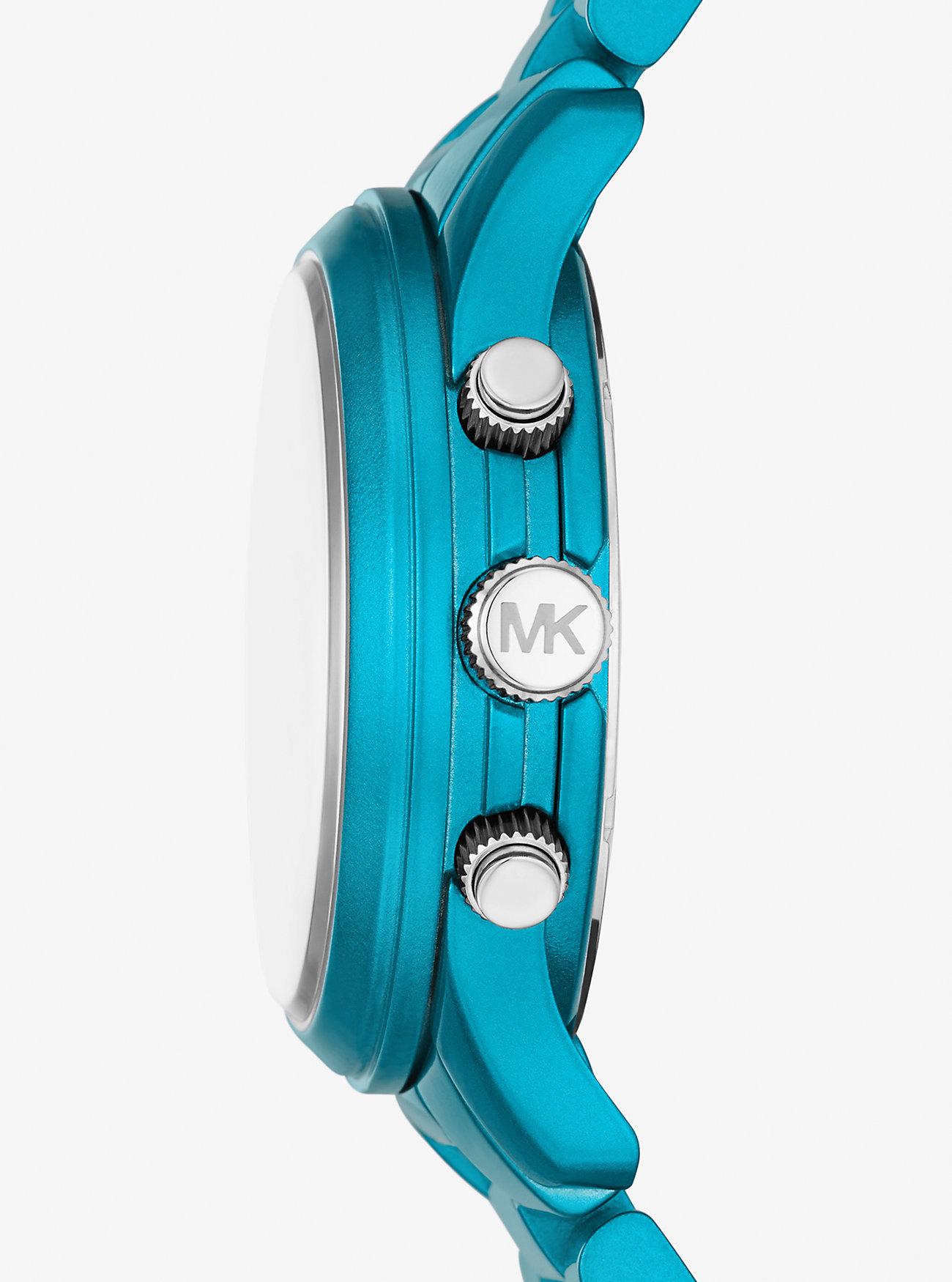 Đồng Hồ Michael Kors Limited-Edition Runway Blue-Tone Watch Nữ Xanh Dương