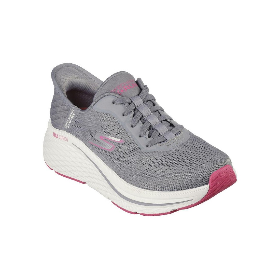 Giày Skechers Slip-Ins: Max Cushioning Elite - Vanish Nữ Xám