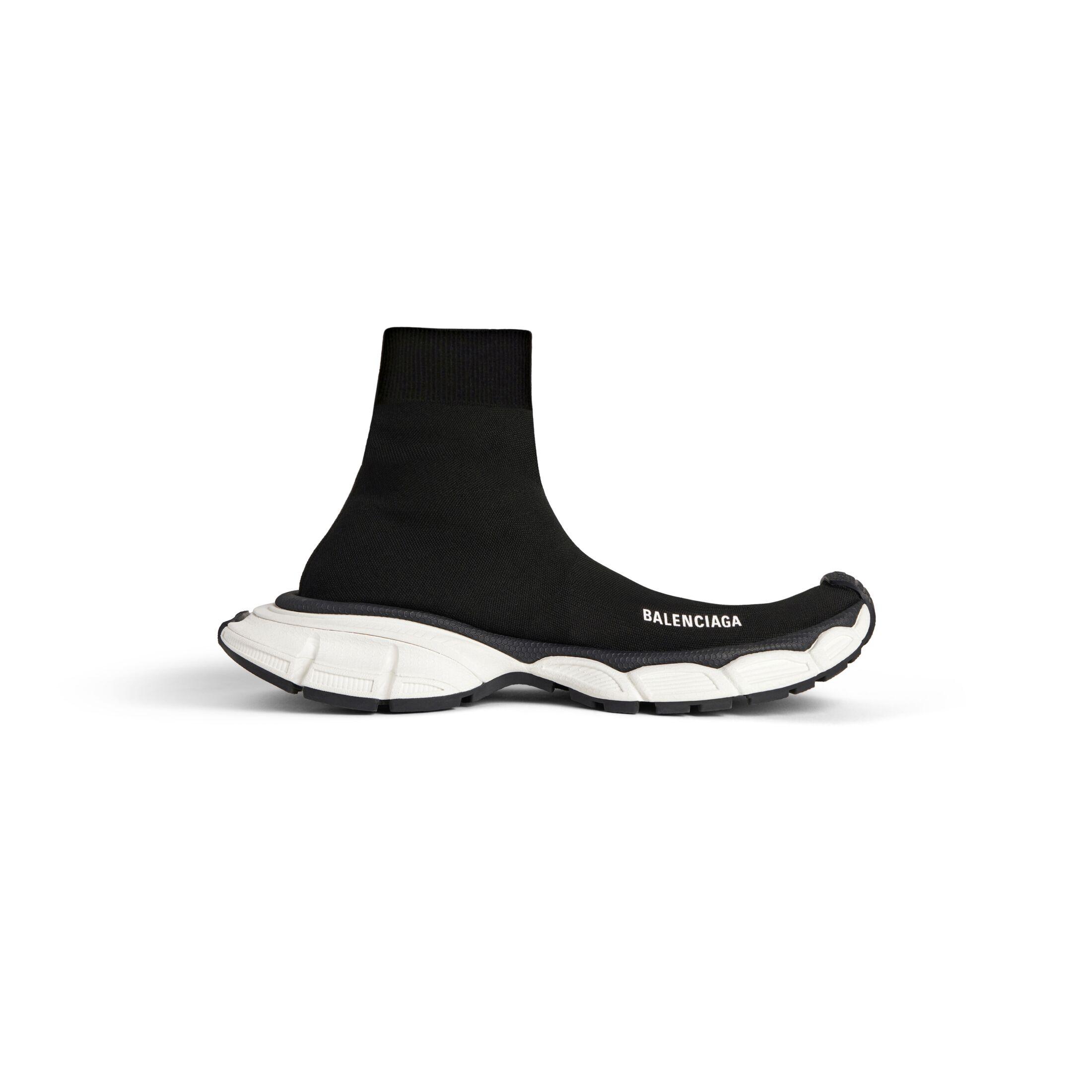 Giày Balenciaga 3Xl Sock Recycled Knit Sneaker Nam Đen