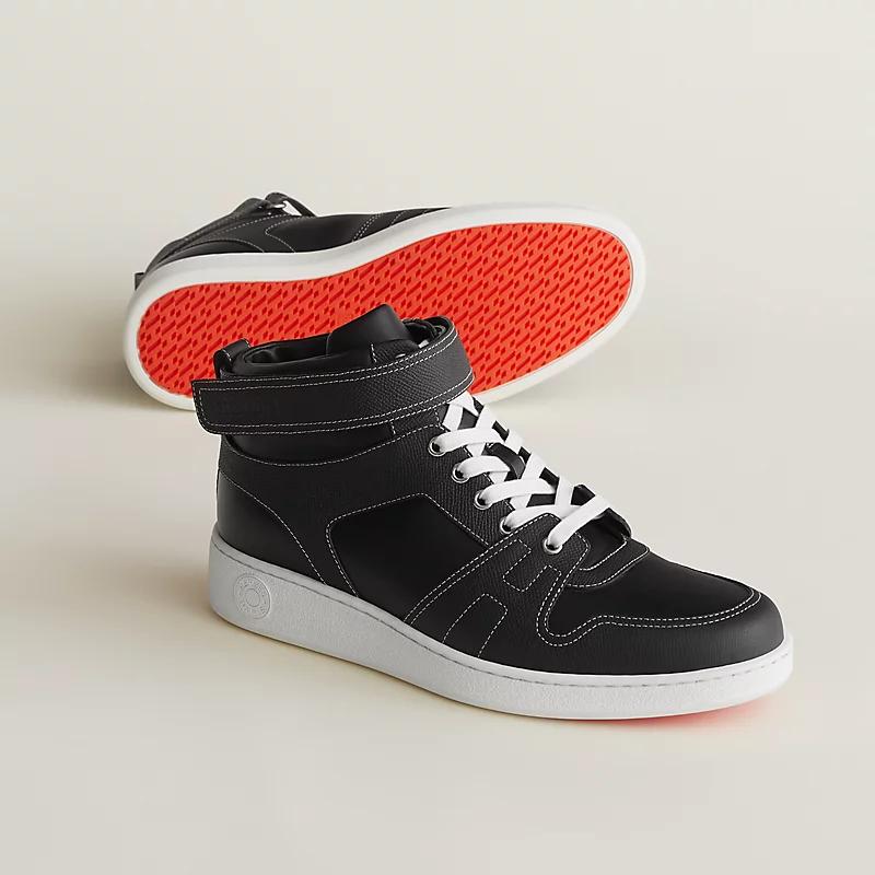 Giày Hermes Freestyle Sneaker Nam Đen