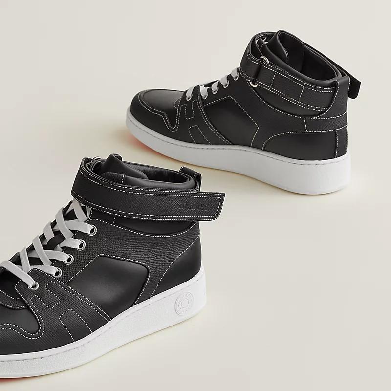 Giày Hermes Freestyle Sneaker Nam Đen