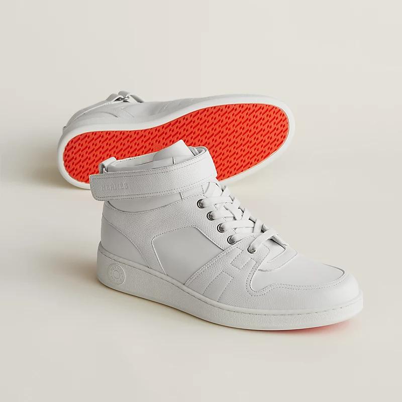 Giày Hermes Freestyle Sneaker Nam Trắng