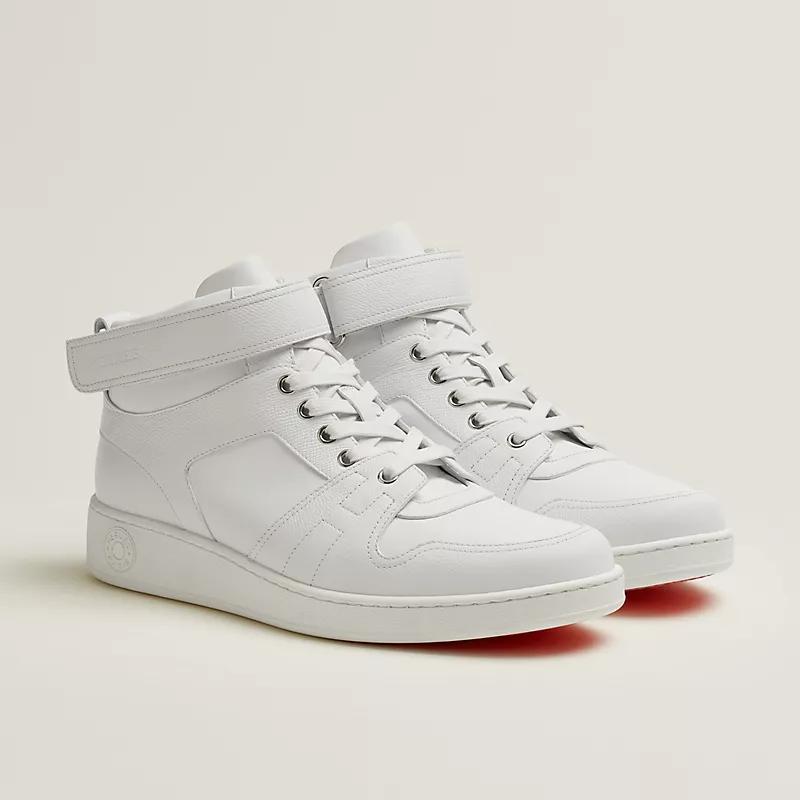 Giày Hermes Freestyle Sneaker Nam Trắng