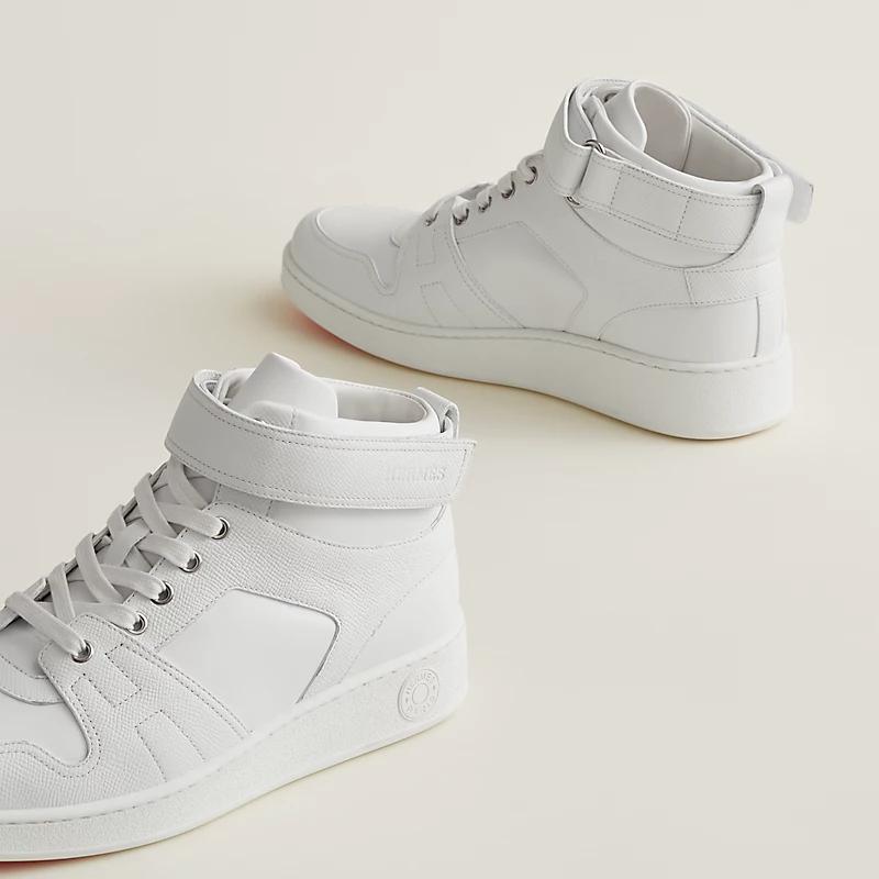 Giày Hermes Freestyle Sneaker Nam Trắng