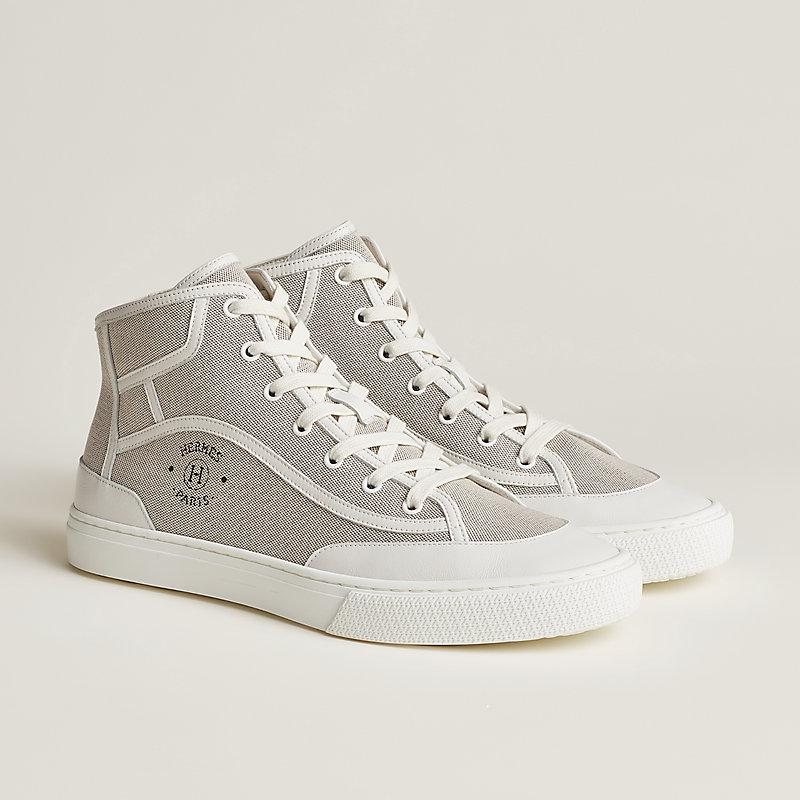 Giày Hermes Get Up Sneaker Nam Xám