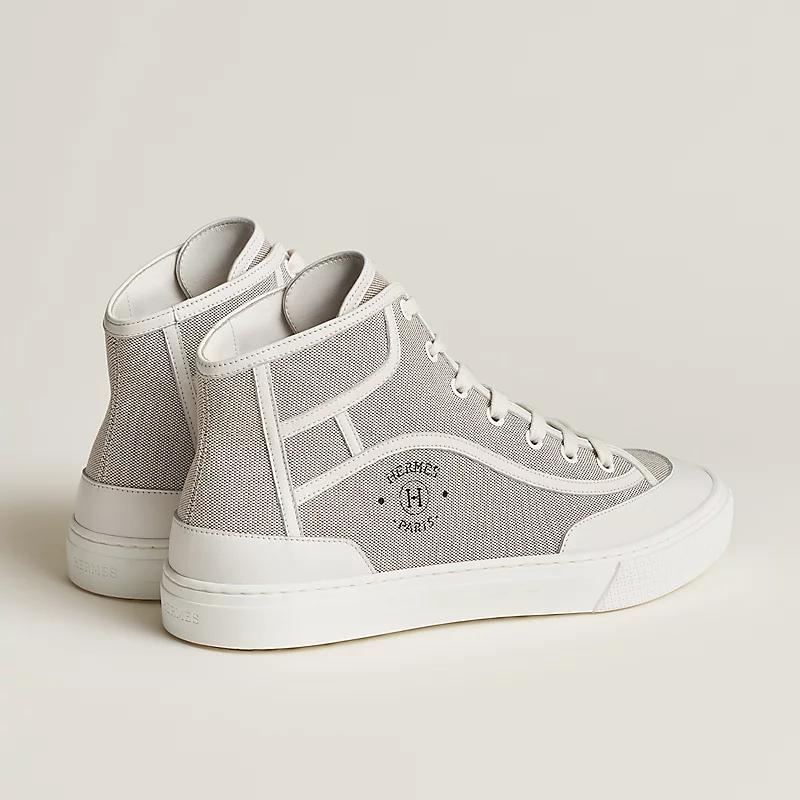 Giày Hermes Get Up Sneaker Nam Xám