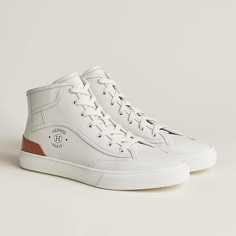 Giày Hermes Get Up Sneaker Nam Trắng