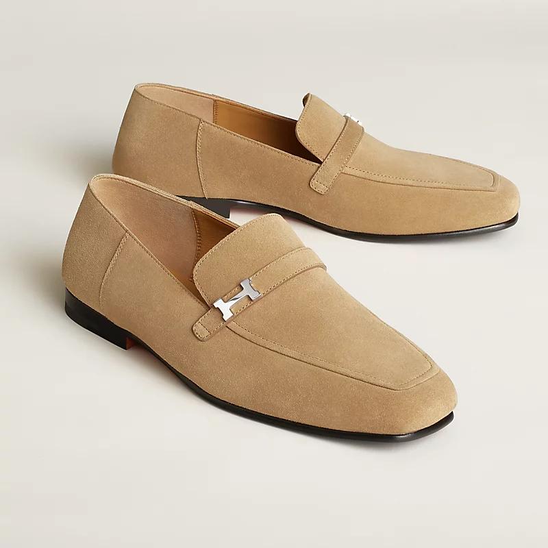 Giày Hermes Giovanni Loafer Nam Be