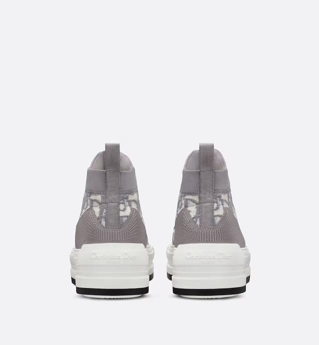 Giày Dior Walk'N'Dior Platform Sneaker Nữ Xám Nhạt