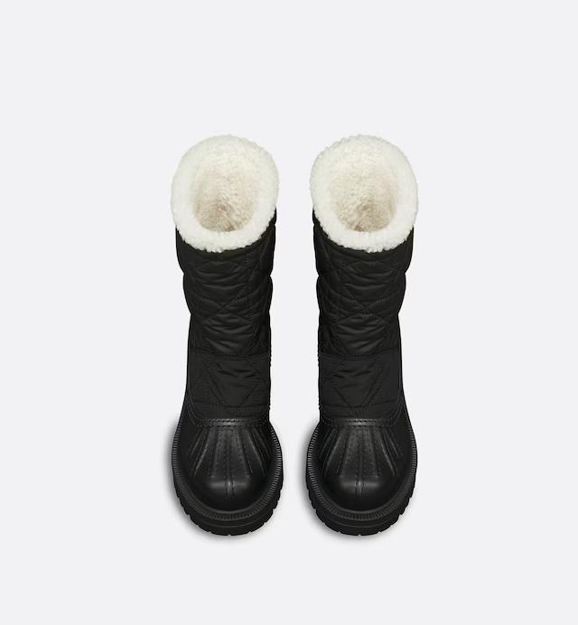 Giày Dior Frozen-D Ankle Boot Nữ Đen