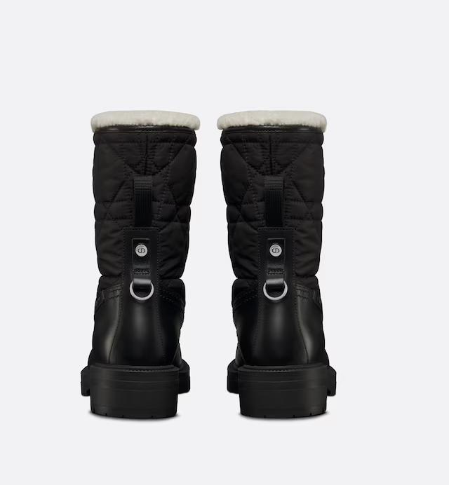 Giày Dior Frozen-D Ankle Boot Nữ Đen