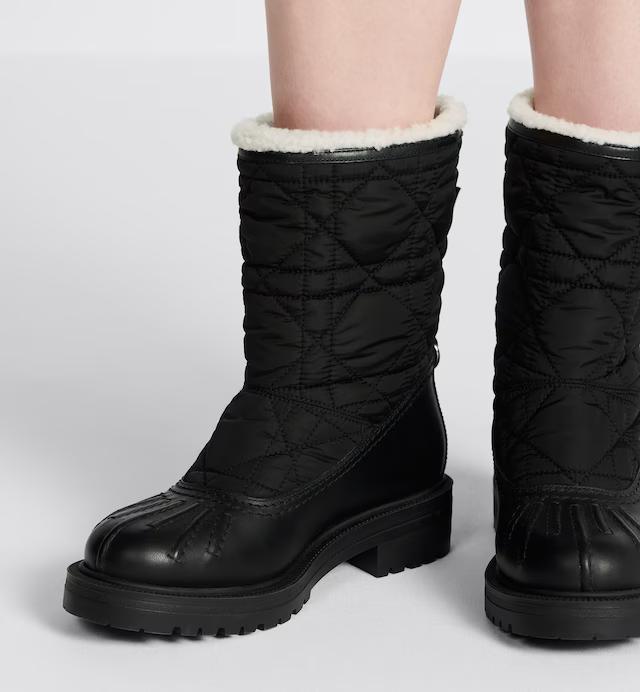 Giày Dior Frozen-D Ankle Boot Nữ Đen