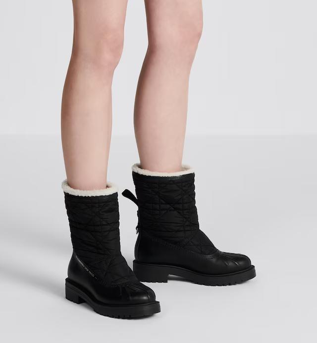 Giày Dior Frozen-D Ankle Boot Nữ Đen