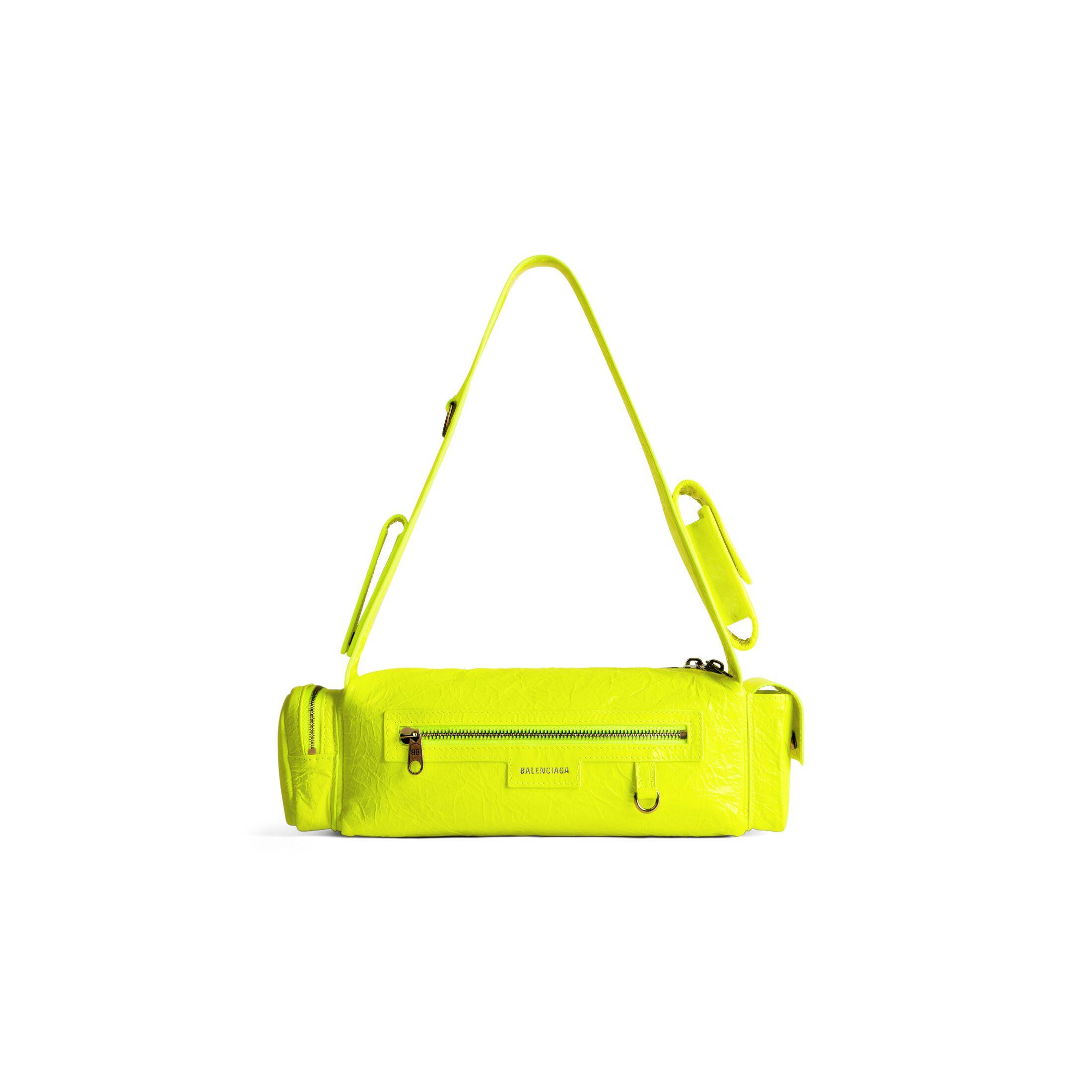 Túi Balenciaga Superbusy Xs Sling Bag Nữ Vàng Neon