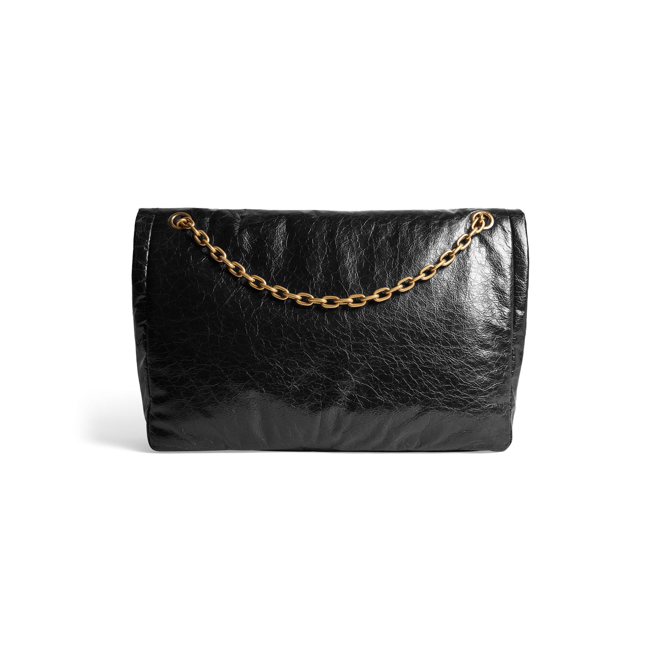 Túi Balenciaga Monaco Large Chain Bag Nữ Đen