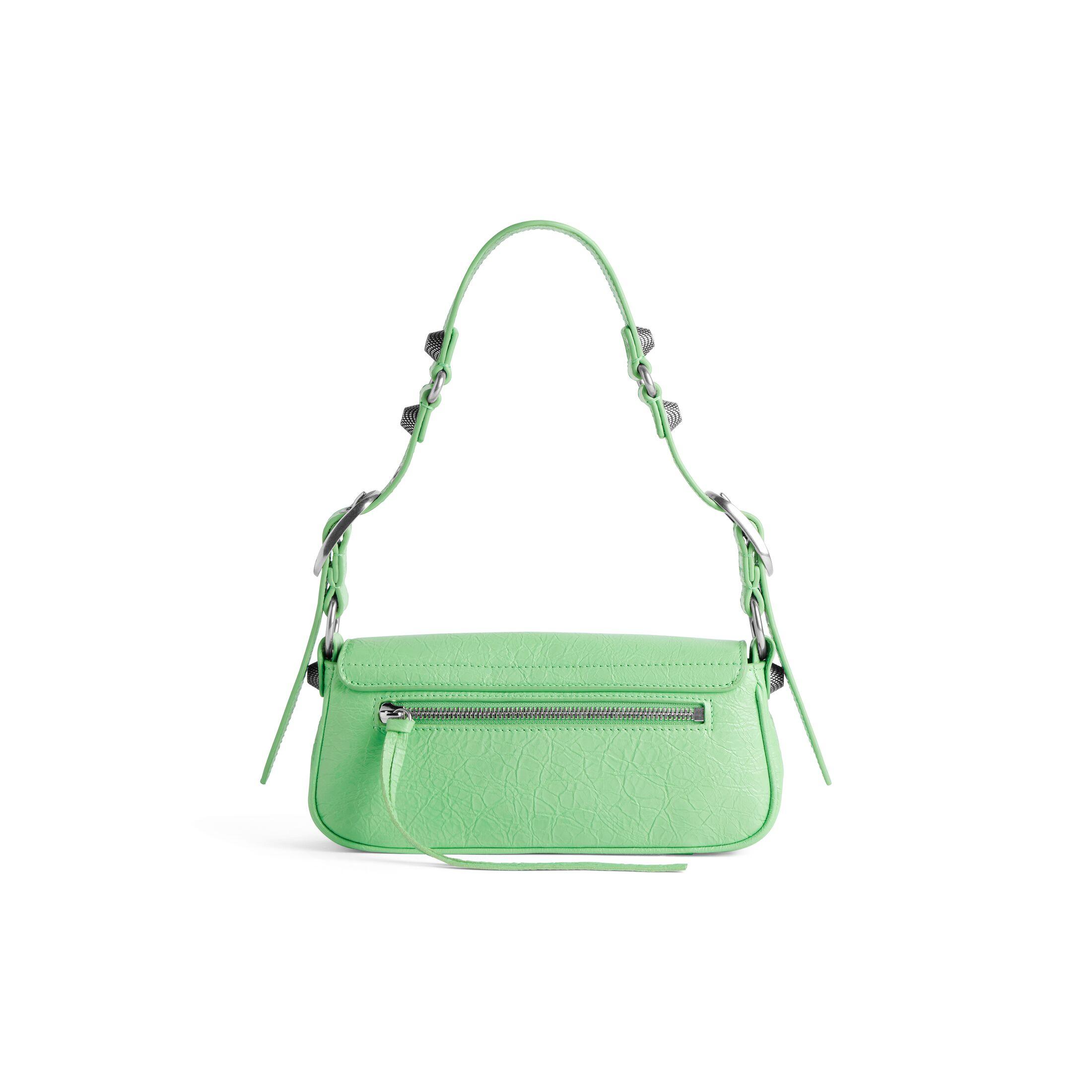 Túi Balenciaga Le Cagole Xs Sling Bag Nữ Xanh Mint