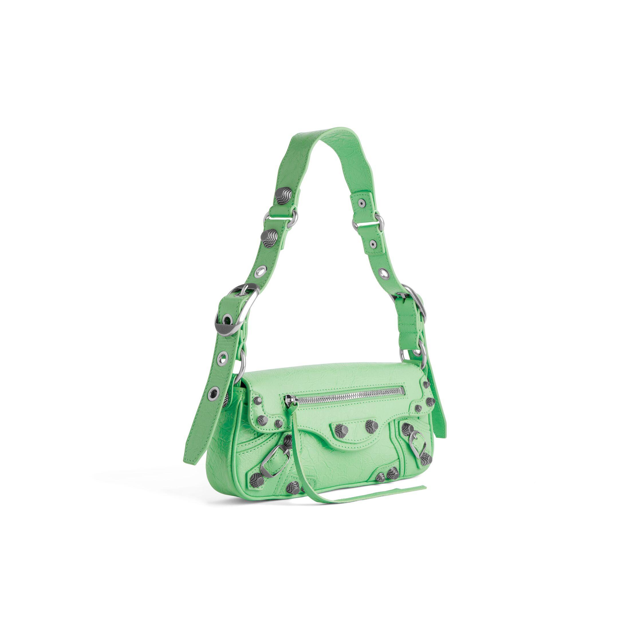 Túi Balenciaga Le Cagole Xs Sling Bag Nữ Xanh Mint