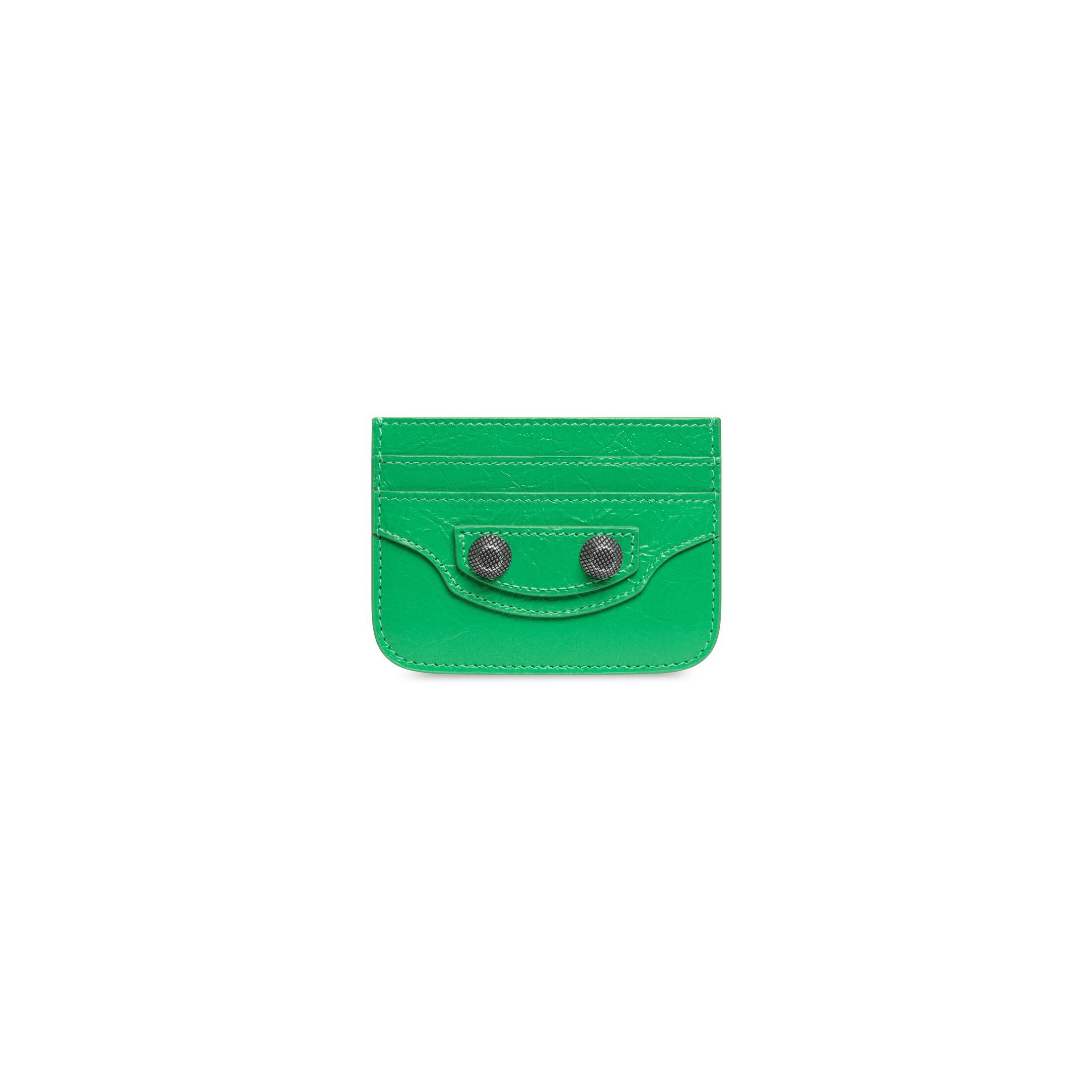 Ví Balenciaga Le Cagole Card Holder Nữ Xanh Lá