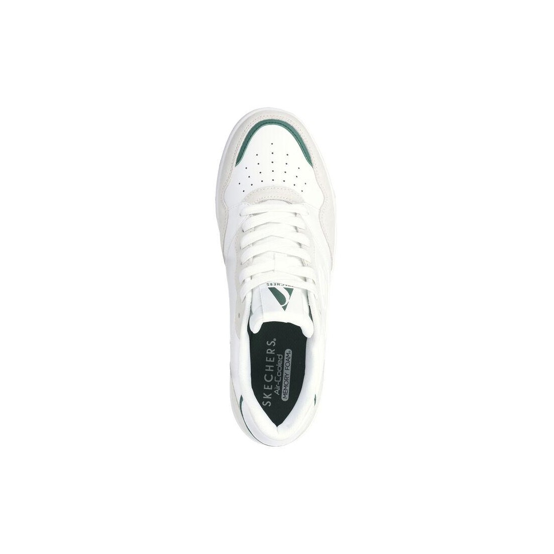 Giày Skechers Koopa Court - Volley Low Varsity Nam Trắng Xanh Lá