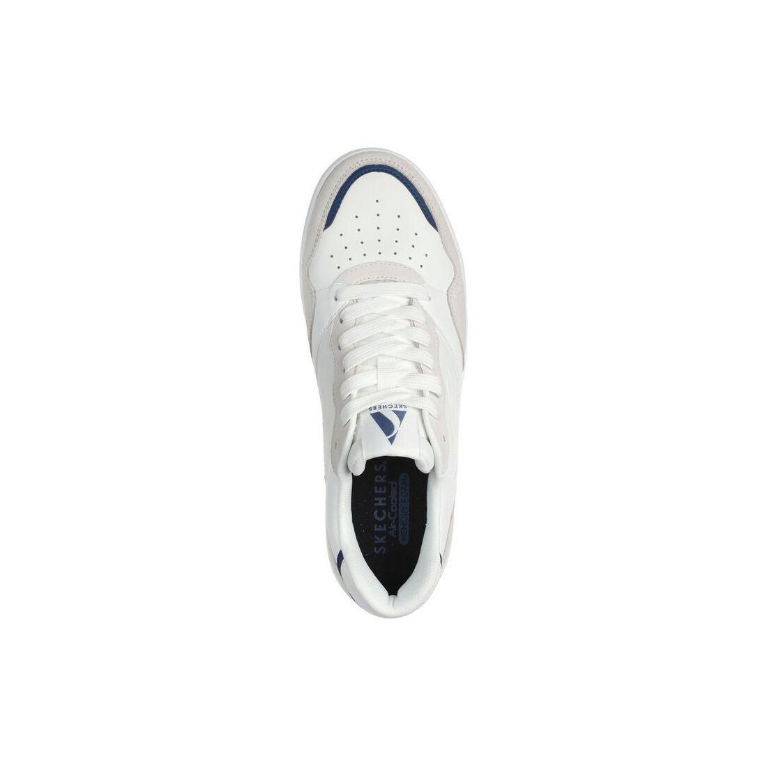 Giày Skechers Koopa Court - Volley Low Varsity Nam Trắng Xanh Navy