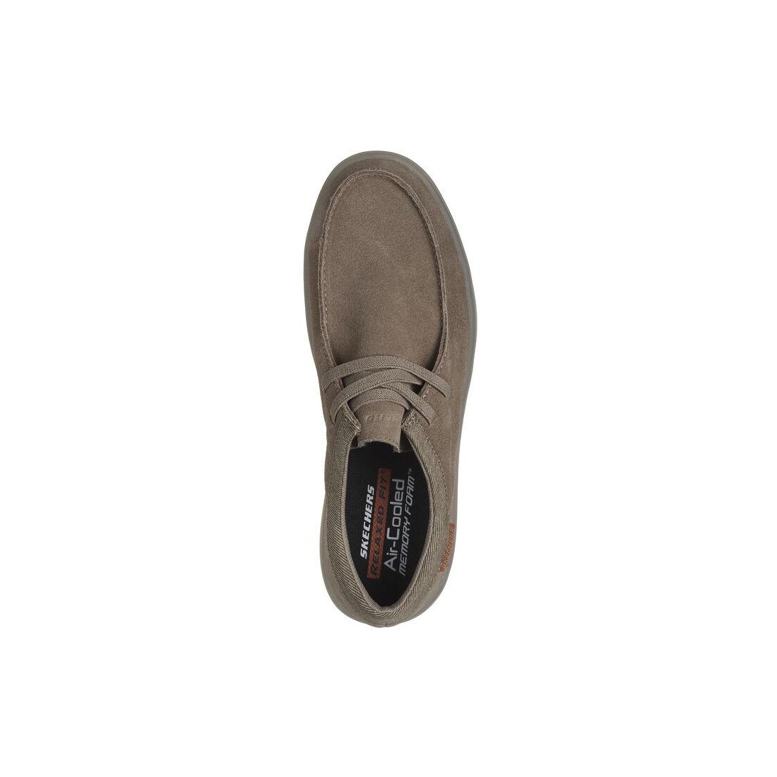 Giày Skechers Relaxed Fit: Verloma - Lestin Nam Nâu