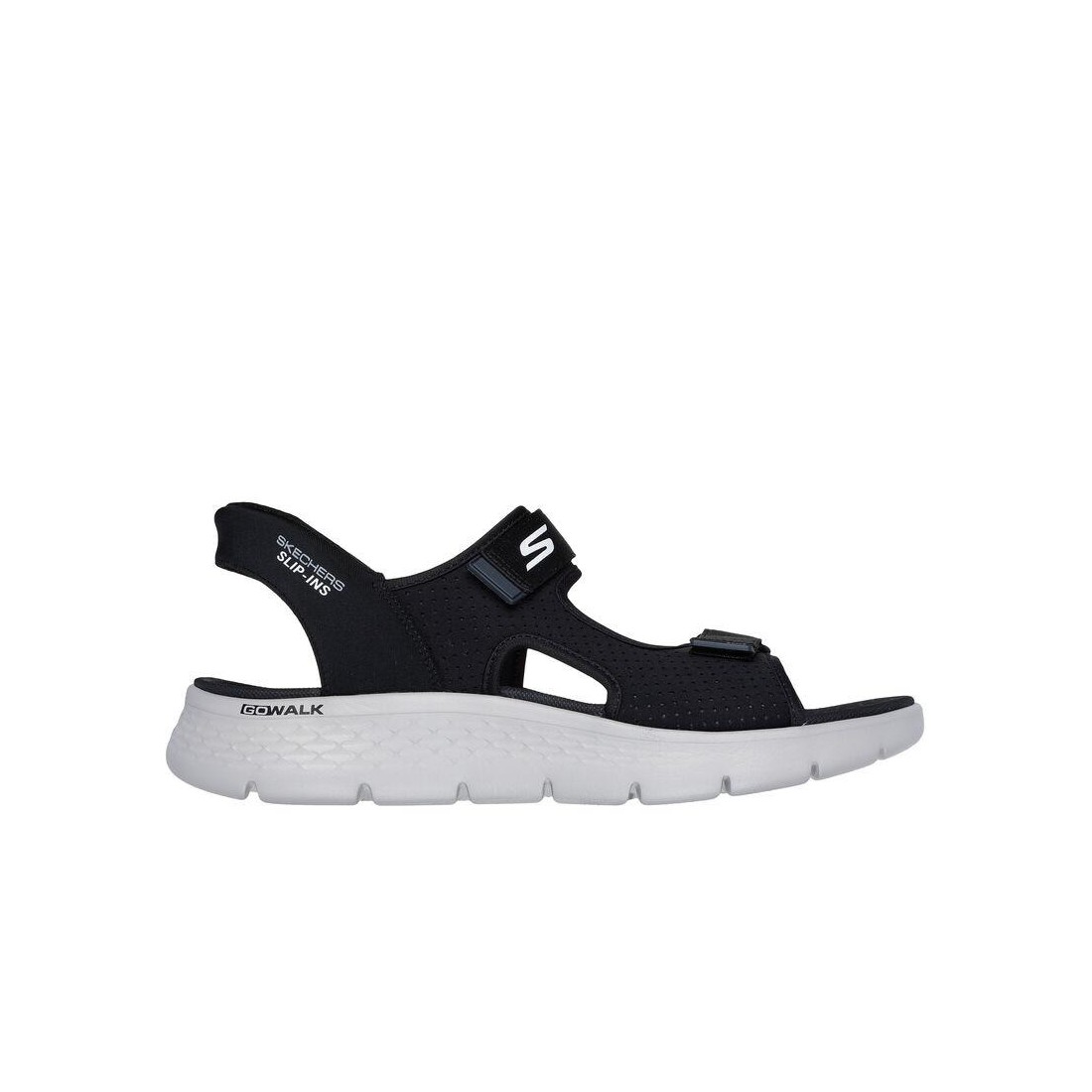 Dép Skechers Slip-Ins: Go Walk Flex Sd - Easy Entry Nam Đen