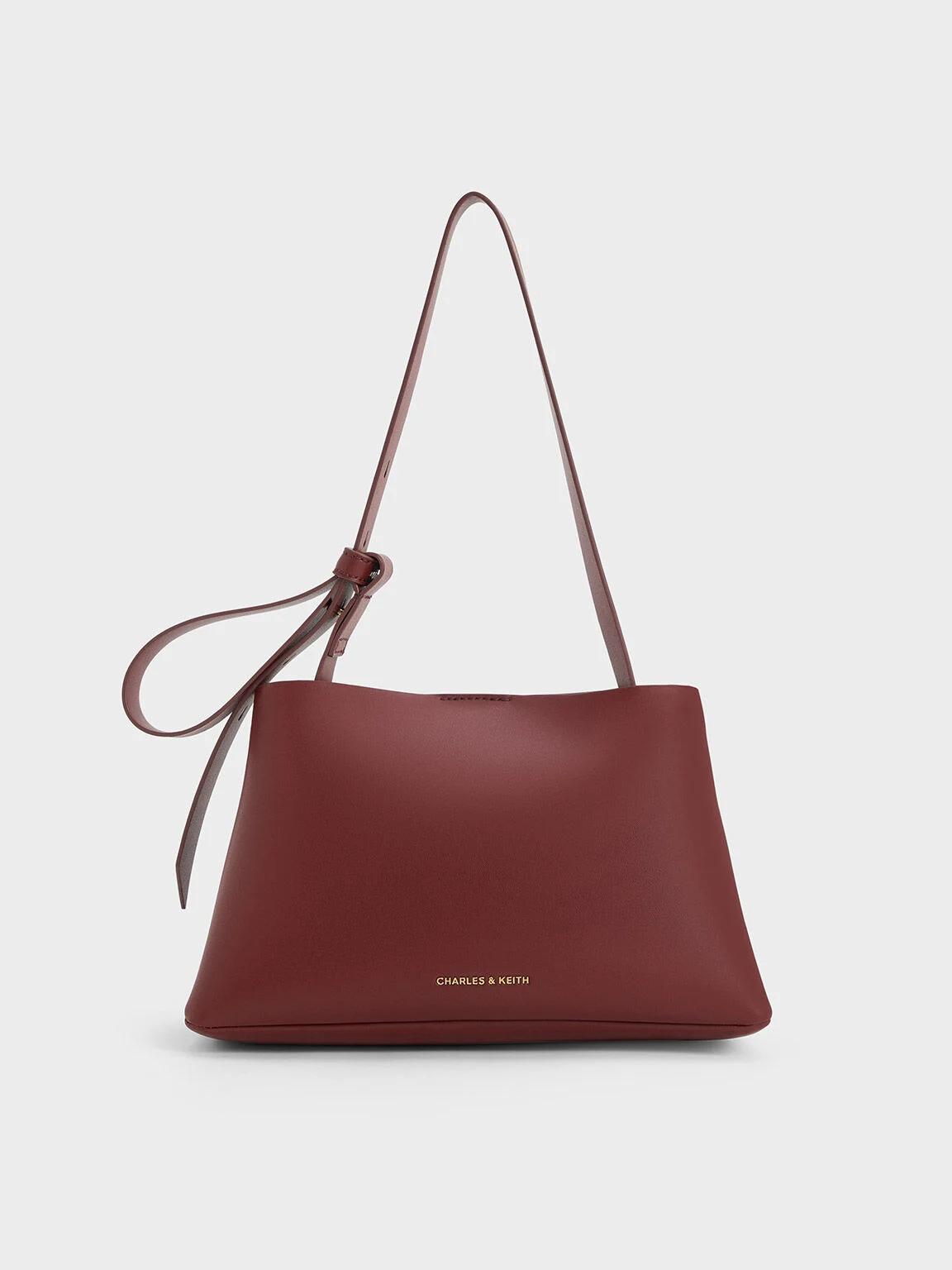 Túi Charles & Keith Odella Bucket Nữ Đỏ