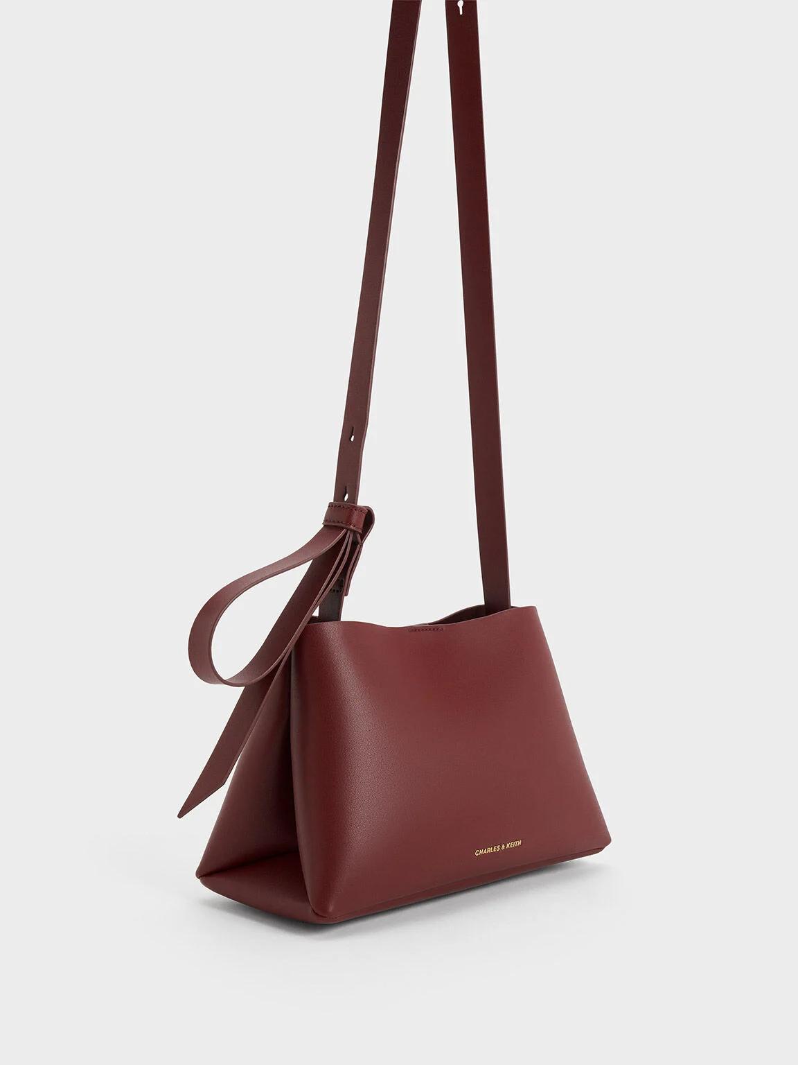 Túi Charles & Keith Odella Bucket Nữ Đỏ