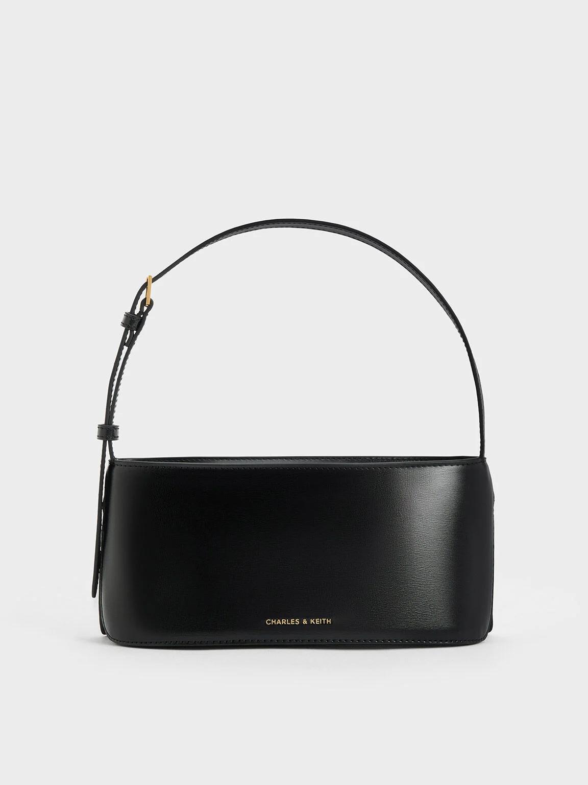 Túi Charles & Keith Wisteria Elongated Nữ Đen