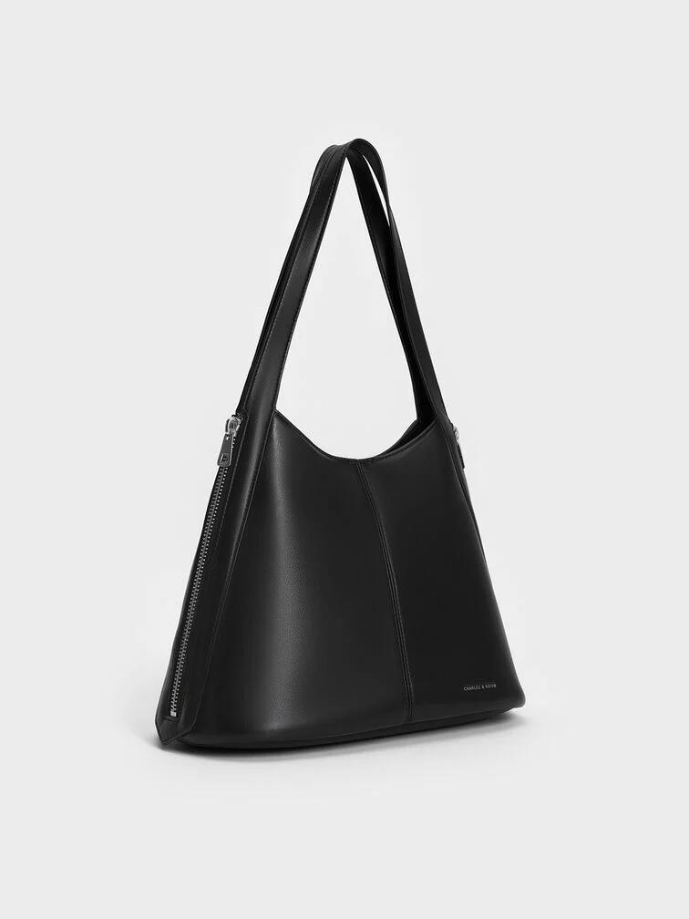 Túi Charles & Keith Saskia Slouchy Nữ Đen