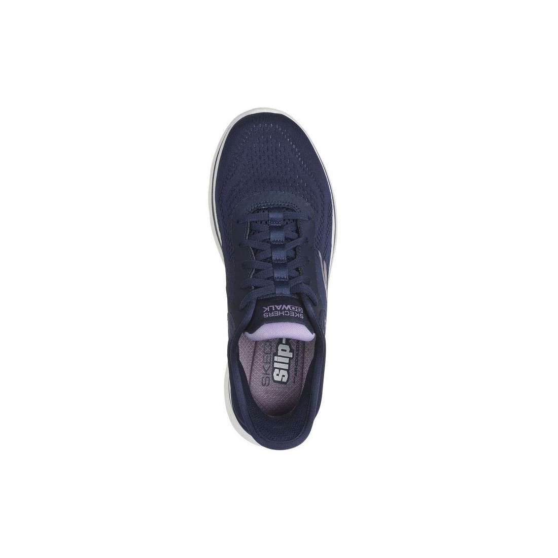 Giày Skechers Slip-Ins: Go Walk 7 - Valin Nữ Xanh Navy